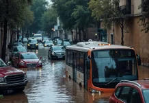 Tips Aman Mengendarai Mobil di Jalan Tergenang Air