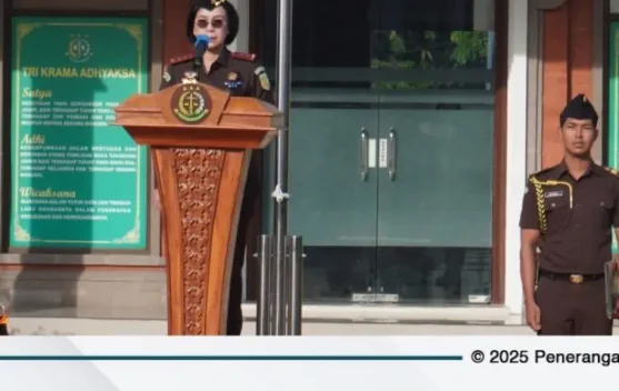 Kejati Bali Gelar Apel Peringatan Harkodia 2025