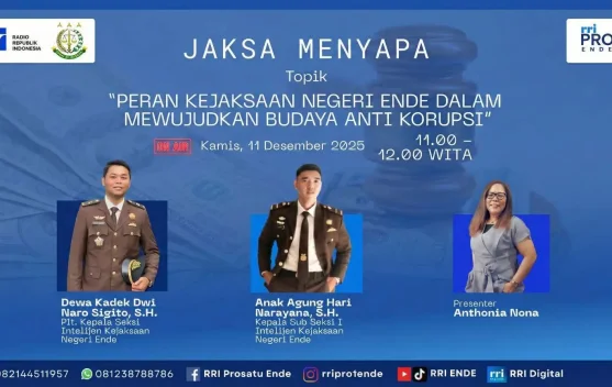 Kejari Ende Ajak Warga Perkuat Budaya Antikorupsi