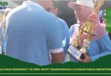 BRMP Gorontalo Raih Peringkat 1 WBK
