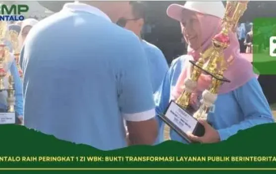 BRMP Gorontalo Raih Peringkat 1 WBK