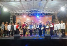 Parade Musik Dhangglung Meriahkan Harjalu ke-770