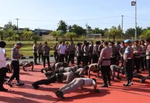 Tegas! Polda Kaltara Sanksi Personel Melanggar Disiplin