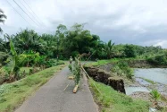 Sungai Meluap di Jembrana, Sejumlah Infrastruktur Rusak