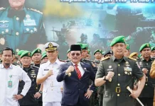 Wagub Kaltara Sambut Pangdam Baru Perkuat Sinergi Perbatasan