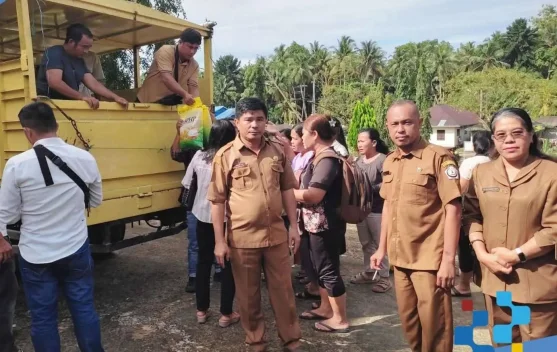 Pemkab Nisel Gelar Gerakan Pangan Murah Jelang Nataru
