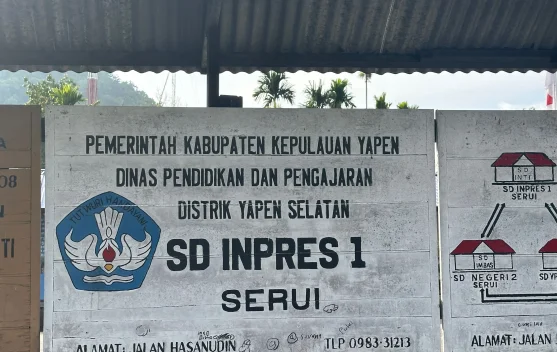 SD Inpres 1 Serui Luruskan Isu Paket MBG