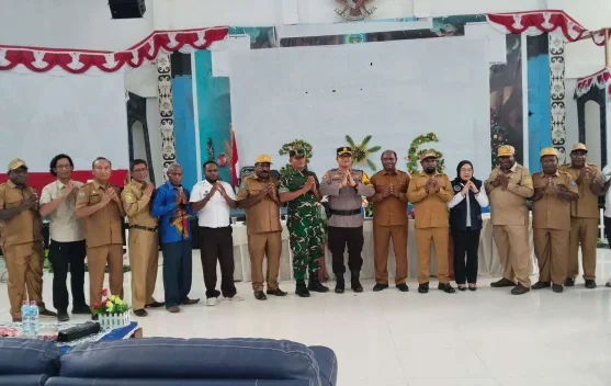 Pabung Mamberamo-Tengah Nyatakan Dukungan TNI Terhadap Program MBG