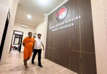 Polres Pasuruan Grebek Rumah Pengedar Sabu 