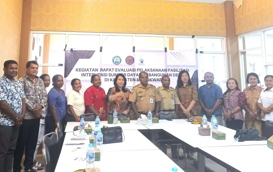 BNNP Papua Barat Evaluasi Program Desa Bersinar