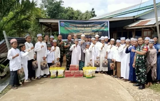Koramil Kapuas Gelar Peleton Beranting Hari Juang Kartika