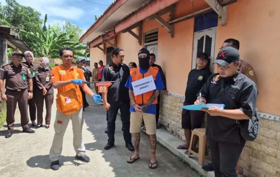 Polsek Grogol Gelar Rekonstruksi Kasus Kekerasan Berujung Kematian