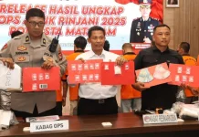 Operasi Antik Rinjani 2025, 14 Kasus Narkoba Terungkap di Mataram