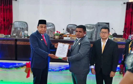 Bupati Yapen Sampaikan Raperda APBD 2026 Raperda Perubahan