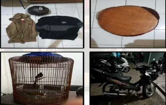 Pencuri Burung Murai Dibekuk Resmob, Satu Pelaku Anak