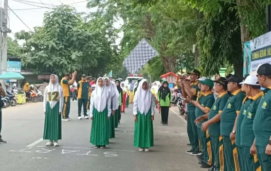 Kemenag Sumenep Gelar Lomba Gerak Jalan Tingkat MI