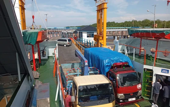 Penyeberangan Roro Bengkalis Masih Satu Kapal