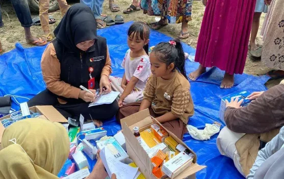 ISPA dan Diare Mengintai Pengungsi Aceh Utara