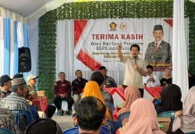 Blusukan di Ujung Timur Wonogiri, Sriyanto Saputro Sosialisasikan 4 Pilar