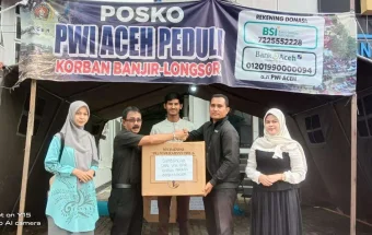 PWI Distribusikan Bantuan untuk Wartawan Nagan dan Singkil