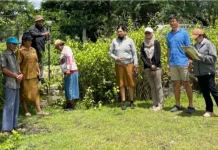 Penataan Batas Kelurahan Maubeli diukur Kantah TTU