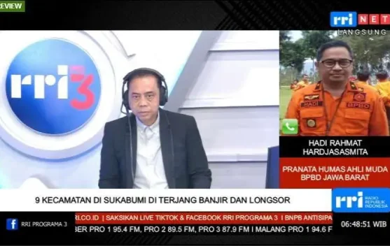 Banjir Longsor Terjang 17 Desa di Sukabumi Jabar