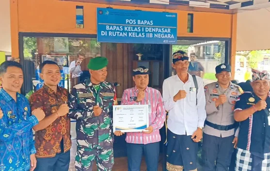 Dekatkan Layanan WBP, Pos Bapas Diresmikan di Jembrana 