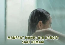 Manfaat Mandi Air Hangat saat Demam