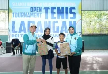 Gubernur Ria Norsan Buka Turnamen Tenis se-Kalbar