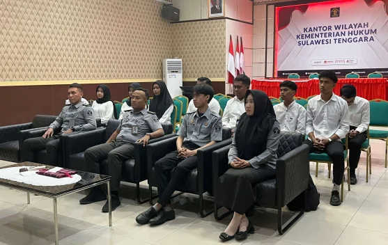 Kemenkum Sultra Ikuti Orientasi Dan Kickoff Program Serentak