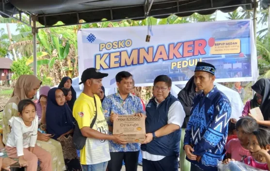 Respons Cepat Kemnaker Salurkan Bantuan Bencana Aceh Sumatera