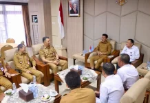 Kalapas Narkotika Karang Intan Silaturahmi dengan Bupati