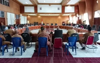 DPRK Biak RDP Dengan Pemerintah,Evaluasi Hasil Pilkades