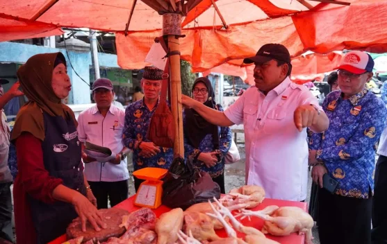 Wagub Bengkulu Pantau Stok Pangan Jelang Nataru
