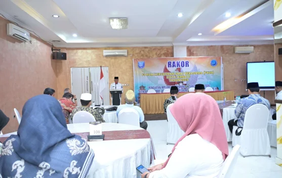 Wawali Ternate Buka Rakor FKUB 2025