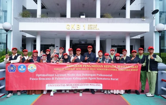 Pemulihan Pascabencana Agam, UMM Turunkan Tim Koas Kedokteran
