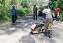 DPUPR Kota Batu Percepat Pemeliharaan Jalan Menjelang Nataru