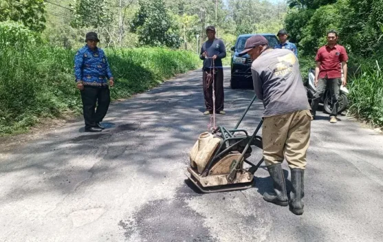 DPUPR Kota Batu Percepat Pemeliharaan Jalan Menjelang Nataru