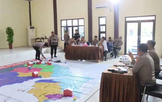 Kapolres Natuna Pimpin Latpra Ops Lilin Seligi 2025