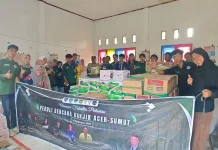 Ormawa Fakultas Pertanian Salurkan Bantuan Korban Banjir