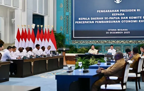 Bertemu Presiden Prabowo,Bupati Biak Numfor Sampaikan 2 Hal