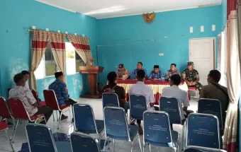 Koramil Pulau Laut Ikuti Evaluasi Pekat