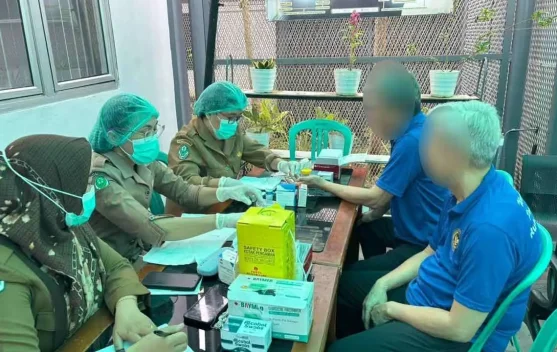 Rutan Bengkulu Gelar Skrining HIV/AIDS