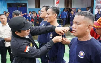 Pembaretan Anggota Damkar Se-Provinsi Bengkulu