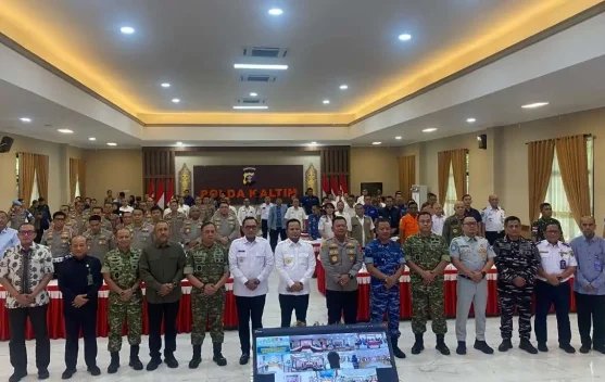 Rakorda Kaltim Siapkan Pengamanan Nataru 2025–2026
