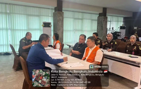 Enam Tersangka Kasus Proyek Tol Bengkulu Dilimpahkan