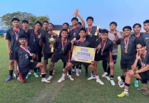 Muda Sebaya Juara Utama Football Charity Sumatera 2025