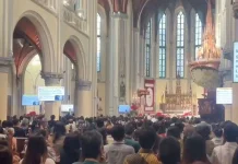 Christmas Eve Celebration at Jakarta Cathedral