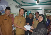 Pantas Salurkan Dana Tunggu Hunian bagi Korban Bencana