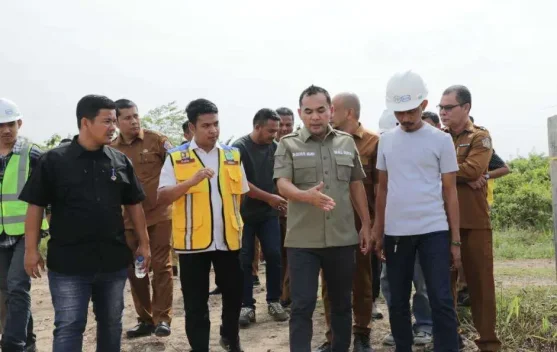 Walikota Monitoring Kesiapan Pembangunan Sekolah Rakyat Lhokseumawe